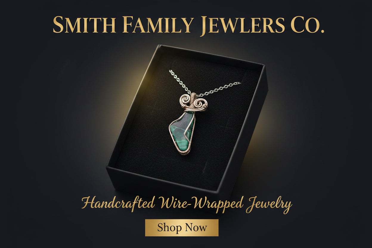 Sterling silver wire wrapped around a beautiful malachite pendent necklace