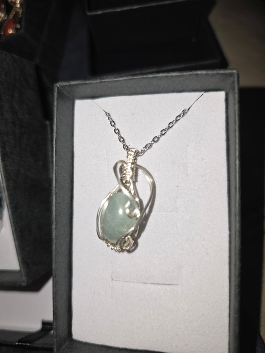adventurine pendent